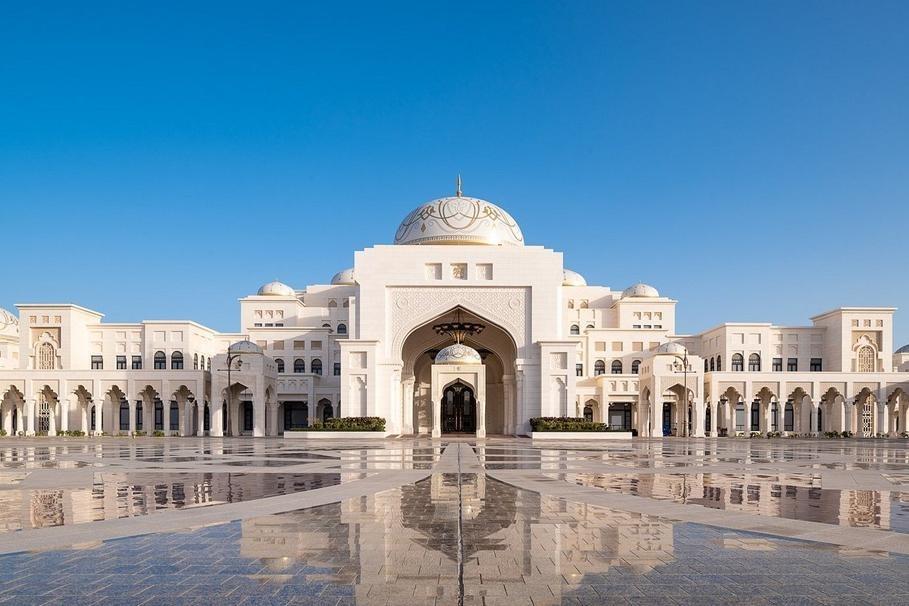 Qasr Al Watan presidential palace in Abu Dhabi