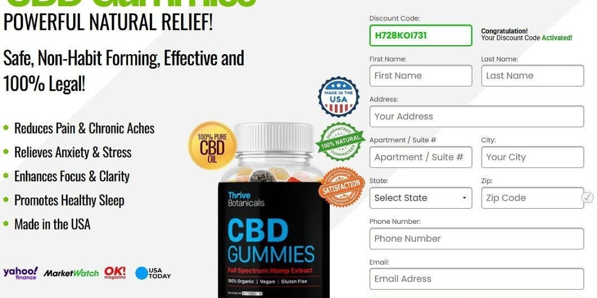 Thrive Botanicals CBD Gummies Review – Natural Support for Relaxation, Sleep, and Daily Wellness
