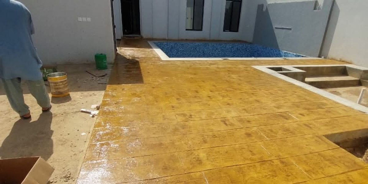 ارضيات خرسانية بالرياض حلول متطورة تجمع بين القوة والجمال في البناء الحديث