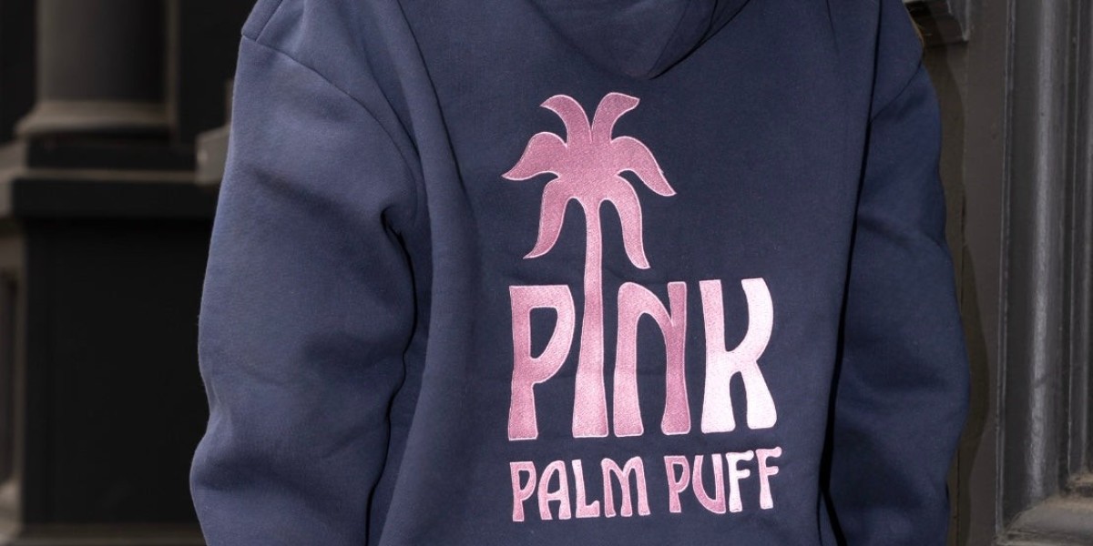 The Pink Palm Puff: A Soft, Stylish Statement in Modern Comfortwear