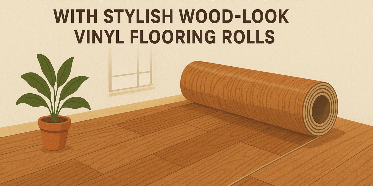 Transform Your Home with Stylish Wood-Look Vinyl Flooring Rolls