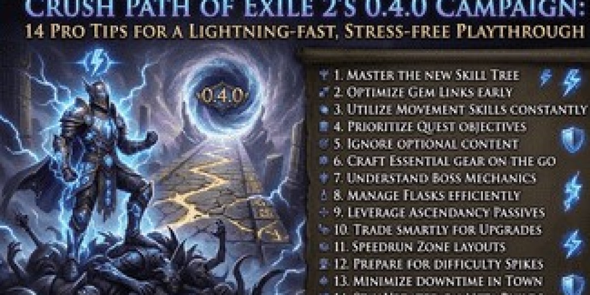 Master the 0.4.0 Campaign: 14 Pro Tips for a Lightning-Fast, Stress-Free Path of Exile 2 Run