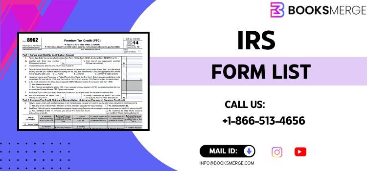 IRS Form List