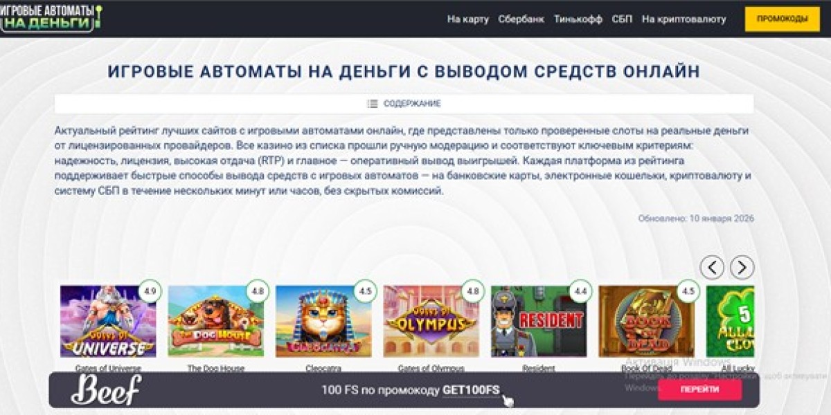 Топовые развлекательные видеослоты на деньги online с выводом